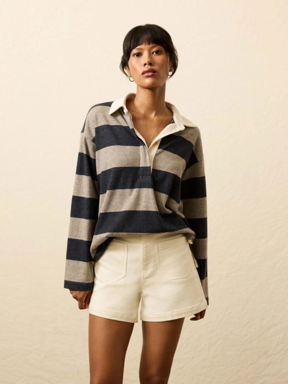 Legend™ Sweater Rugby Popover - Navy Rugby
